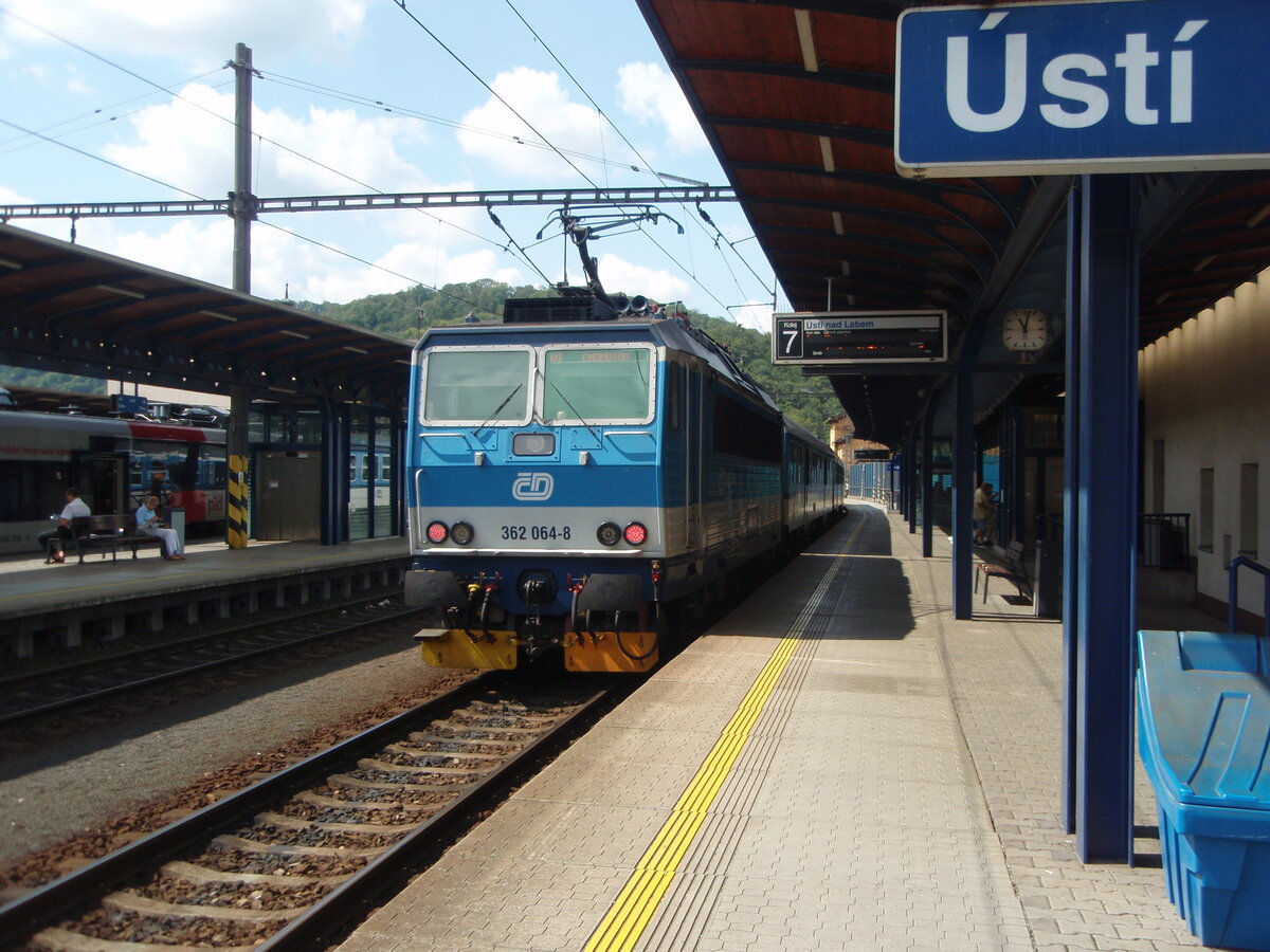 362 064 als U 1 Děčn - Chomutov in st nad Labem hl. n. 19.07.2025