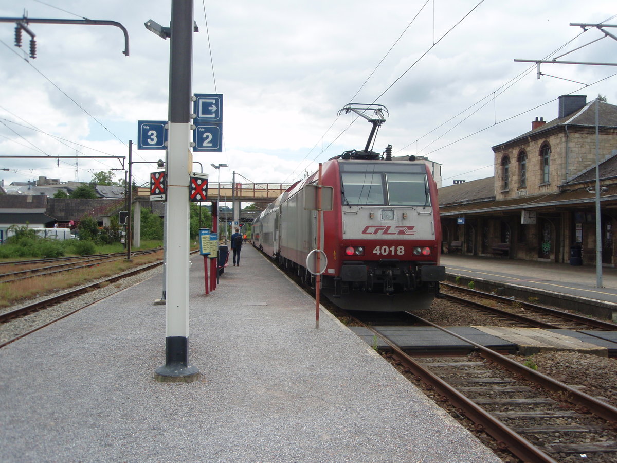 4018 als RB aus Luxembourg in Athus. 31.05.2019