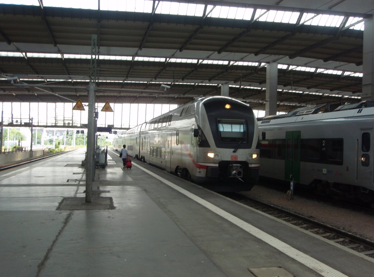 4110 014 als IC nach Berlin Hbf in Chemnitz Hbf. 15.07.2025