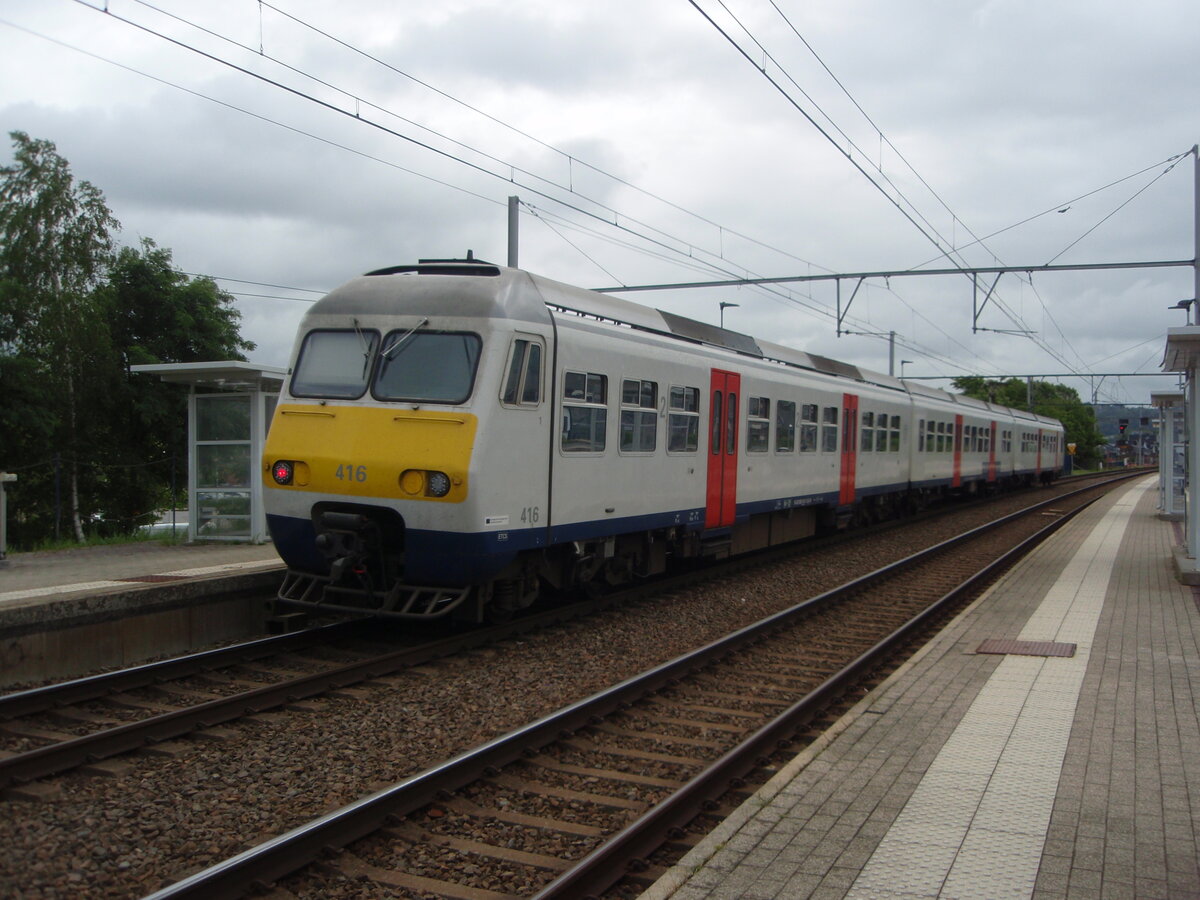 416 als S 41 Hasselt - Verviers in Angleur. 05.06.2026