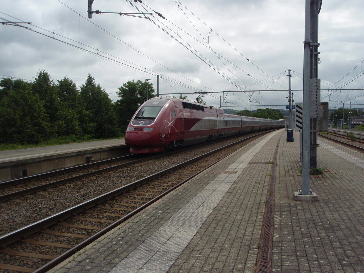4331 von Eurostar bei der Durchfahrt durch Angleur. 05.06.2026