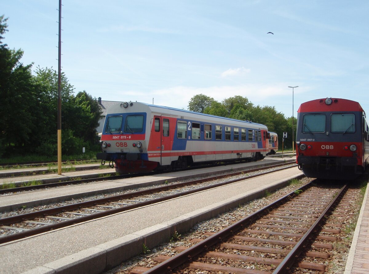 5047 075 als R Neumarkt-Kallham - Simbach (Inn) in Ried (Innkreis). 06.05.2024