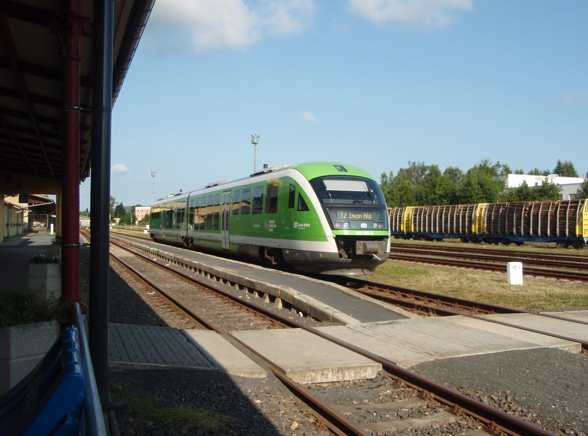 642 905 als T 2 nach Děčn hl.n. in Rumburk. 19.07.2025