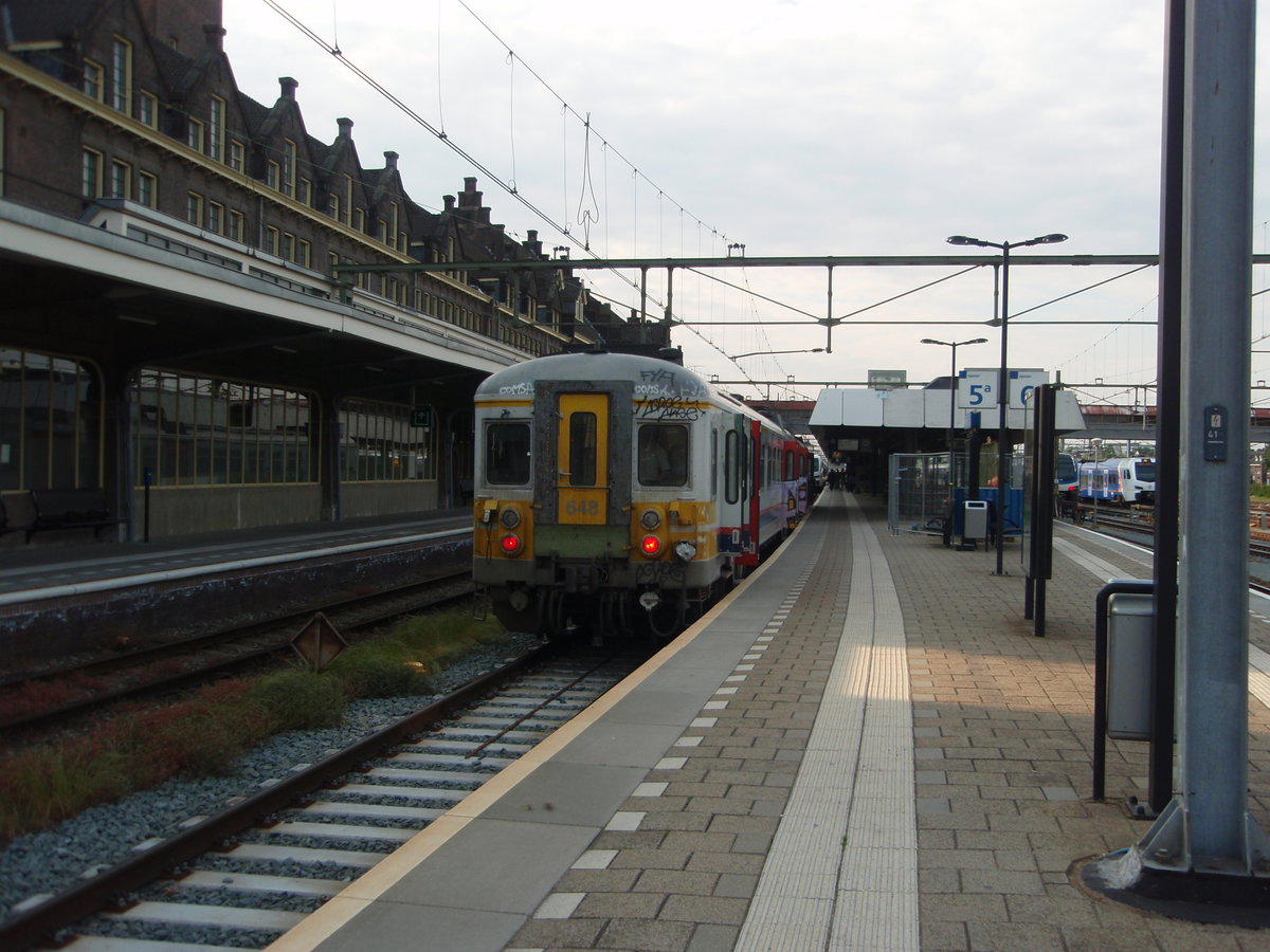 648 als R aus Lige-Guillemins in Maastricht. 25.05.2019