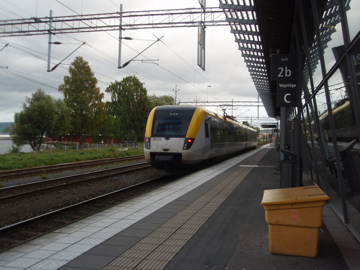 9035 von V�stt�gen als R Sk�vde Central - N�ssj� Central in J�nk�ping Central. 30.09.2023