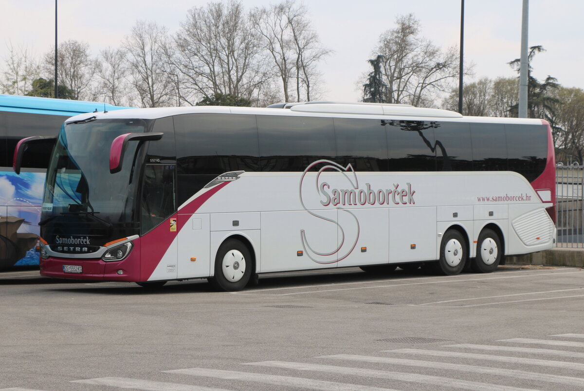 Aus Kroatien: Samoborcek, Zagreb - ZG 5552-KG - Setra am 19. M�rz 2026 in Padova (Aufnahme: Martin Beyer)