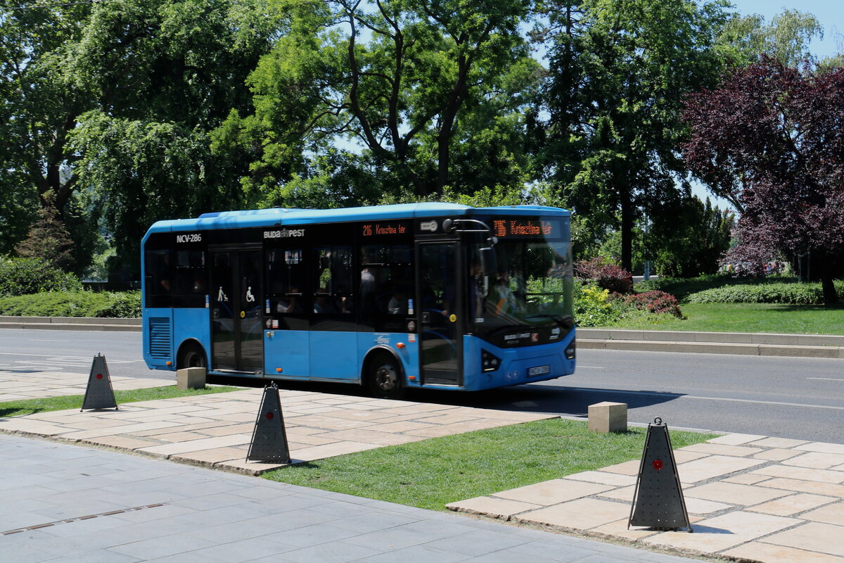 BKK Budapest - NCV-286 - Karsan am 10. Mai 2024 in Budapest (Aufnahme: Martin Beyer)