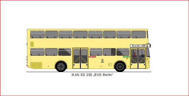 BVG Berlin - MAN SD 200