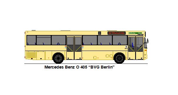 BVG Berlin - Mercedes Benz O 405