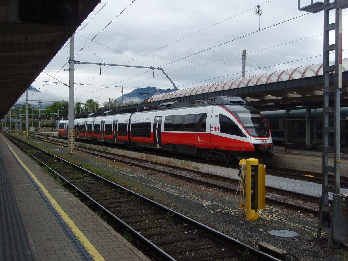 Ein 4024 als S 1 nach Spittal-Millstttersee in Villach Hbf. 03.05.2024
