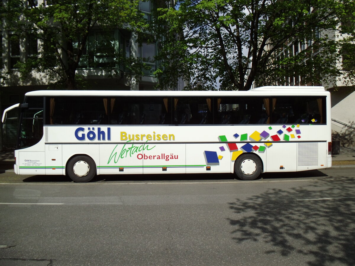 Ghl, Wertach - Setra S 315 GT-HD am 9. April 2014 in Mnchen (Aufnahme: Martin Beyer)