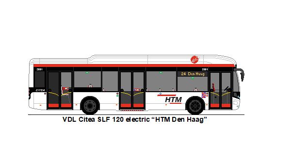 HTM Den Haag - VDL Citea SLF 120 electric