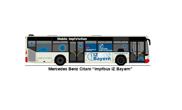 Impfbus IZ Bayern, Nrnbberg - Mercedes Benz Citaro 