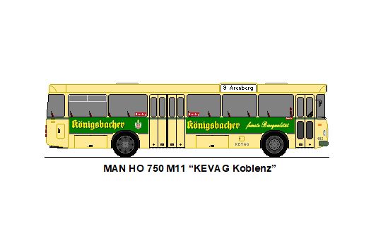 KEVAG Koblenz - MAN HO 750 M11