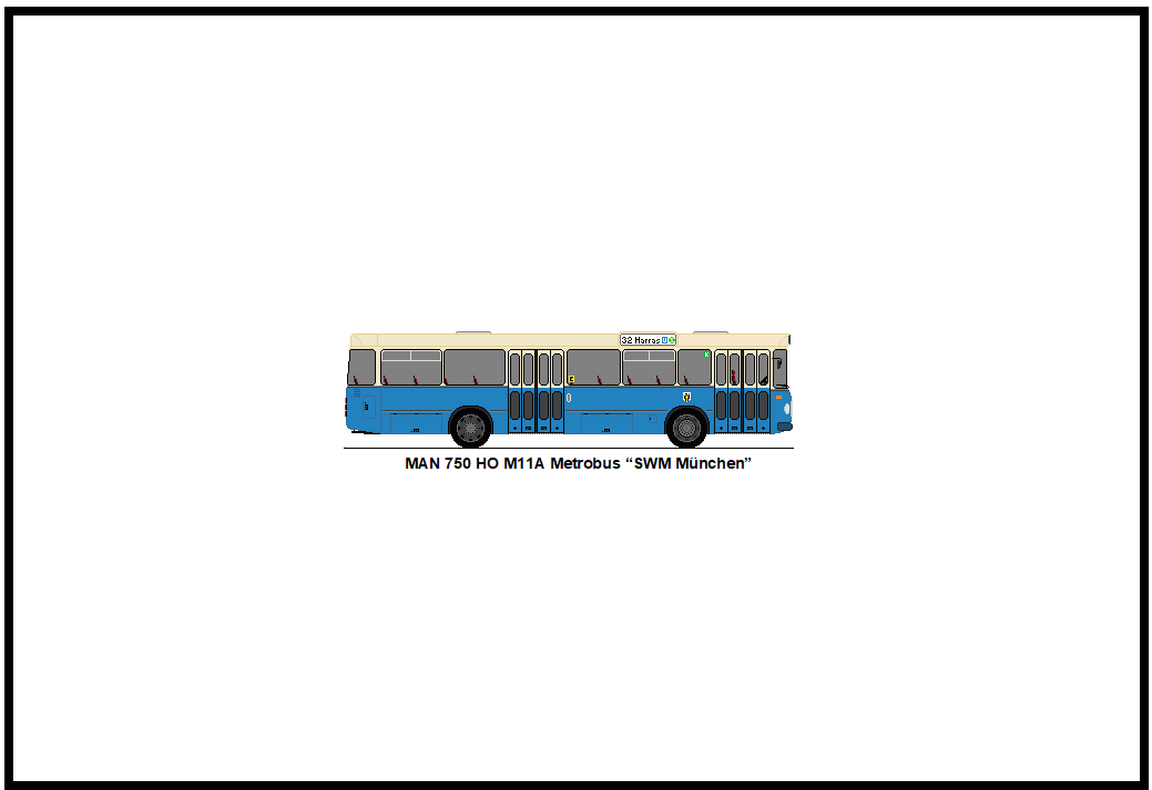 SWM Mnchen - MAN 750 HO M 11A Metrobus