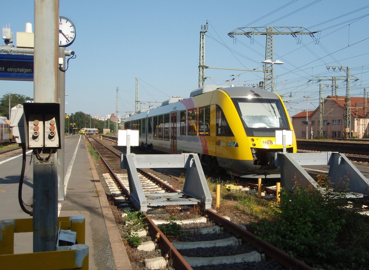 VT 278.2 der Hessischen Landesbahn als RB 45 nach Limburg (Lahn) in Fulda. 31.08.2019