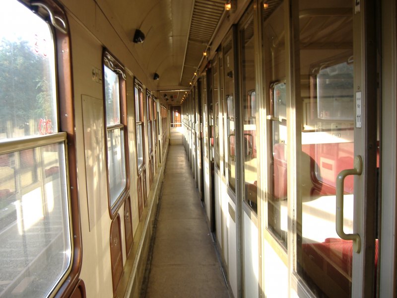 Der Innenraum eines m-Wagens. 08.10.2006