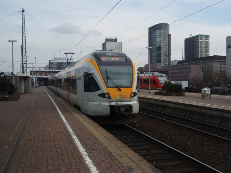 ET 5.11 der eurobahn als RB 59 nach Soest in Dortmund Hbf. 14.03.2009