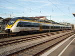 8442 809 der Abellio Rail Baden-Württemberg als IRE 6 nach Stuttgart Hbf in Tübingen Hbf.