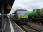 650 710 der agilis als RB 34 aus Bayreuth Hbf in Weiden (Oberpf).