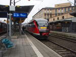 642 724 als RE 87 nach Crailsheim in Aschaffenburg Hbf.