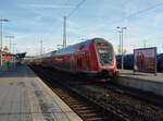 445 051 als RE 54 Frankfurt (Main) Hbf - Bamberg in Schweinfurt Hbf.