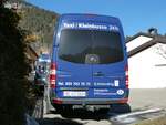 (246'371) - Schnidrig, Zweisimmen - BE 627'888 - Mercedes am 21. Februar 2023 beim Bahnhof Zweisimmen