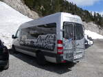 (273'229) - Bergbahnen Destination, Gstaad - BE 526'440 - Mercedes am 27. Mrz 2025 in Col du Pillon, Glacier 3000