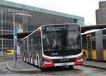 (260'265) - AAGR Rothenburg - Nr. 26/LU 420 - MAN am 12. Mrz 2024 beim Bahnhof Luzern