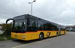 (281'242) - CarPostal Ouest - VD 495'031/PID 5011 - MAN am 11. Oktober 2025 in Yverdon, Garage