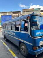 (E 23.12 a) - Bus auf der Fahrt von Thailand nach Laos am 3.