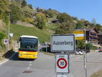 (198'273) - BUS-trans, Visp - VS 113'000 - Irisbus am 14. Oktober 2018 beim Bahnhof Ausserberg