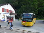 (208'092) - Buchli, Versam - GR 18'982 - MAN/Beulas am 21. Juli 2019 beim Bahnhof Versam-Safien