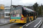 (284'958) - PostAuto Zentralschweiz - Nr. 501/OW 10'001/PID 10'265 - MAN (ex Nr. 9; ex Dillier, Sarnen Nr. 9) am 20. Februar 2026 beim Bahnhof Sarnen