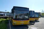 (286'388) - PostAuto Bern - BE 489'253/PID 12'334 - MAN (ex BE 535'079; ex Dr. Richard, A-Wien Nr. 1420) am 25. April 2026 in Yverdon, Garage