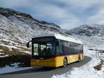 (242'274) - Gaudenz, Andeer - GR 163'715 - Scania/Hess (ex Stutz, Jonen; ex PostAuto Bern; ex AVG Meiringen Nr. 67; ex AVG Meiringen Nr. 76; ex Steiner, Messen) am 8. November 2022 bei Juf