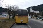 (284'634) - Gaudenz, Andeer - GR 190'181/PID 4804 - Scania/Hess (ex GR 1866; ex GR 163'715; ex Stutz, Jonen; ex PostAuto Bern; ex AVG Meiringen Nr. 67; ex AVG Meiringen Nr. 76; ex Steiner, Messen) am 6. Februar 2026 in Andeer, Parkplatz