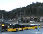 (233'637) - Reptrans, Salouf - GR 48'904 - Volvo am 9. Mrz 2022 beim Bahnhof Tiefencastel