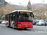 (243'383) - TMR Martigny - Nr. 161/VS 1105 - Volvo am 3. Dezember 2022 beim Bahnhof Le Chble