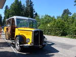 (194'472) - Schlapp, Cottens - FR 300'537 - Saurer/Saurer (ex SATEG, Lausanne; ex P 23'086; ex P 2138) am 1.