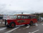 (203'942) - Aus der Schweiz: Dysli, Bern - Nr. 19/BE 65'700 - Saurer/Saurer (ex P 23'085; ex P 2137) am 26. April 2019 in Orschwiller, Raststtte