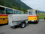 (237'560) - Schmid, Thrishaus - Nr. 9/BE 26'105 - Saurer/R&J (ex Geiger, Adelboden Nr. 9) am 26. Juni 2022 in Niederstocken, Gasthof zum Stockhorn