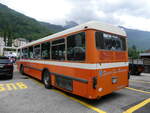 (263'576) - Sgura-Bus, Balerna - TI 257'950 - Saurer/Hess (ex AMSA Chiasso Nr. 15) am 9. Juni 2024 in Faido, Garage Barenco