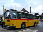 (265'914) - Krummenacher, Zillis - Nr. 74/BE 243'579 - Saurer/R&J (ex AVG Meiringen Nr. 74/PID 10'683; ex PostAuto Berner Oberland; ex P 24'357) am 18. August 2024 beim Bahnhof Langnau