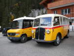 (268'163) - Schmid, Thrishaus - Nr. 3/BE 26'760 - Saurer/Gangloff (ex Geiger, Adelboden Nr. 3) am 12. Oktober 2024 auf der Griesalp