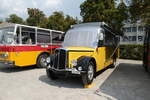 (278'994) - Langenegger A., Wdenswil - ZH 9343 - Saurer/Krapf (ex Tscharner, Thusis) am 16.