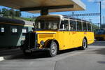 (280'962) - Stalder, Wyssachen - BE 26'794 - Saurer/R&J (ex Loosli, Wyssachen) am 4. Oktober 2025 beim Bahnhof Huttwil