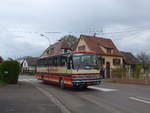 (204'187) - Aus Luxemburg: Weber, Canach - BU 104 - Setra am 27. April 2019 in Stundwiller, Rue Principale