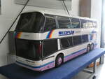 (261'382) - ??? - Neoplan Skyliner am 14. April 2024 in Pilsting, Auwrter Automobil-Park (Modell)