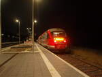 642 144 als RB 97 Marburg (Lahn) - Brilon Stadt in Brilon Wald. 02.11.2024